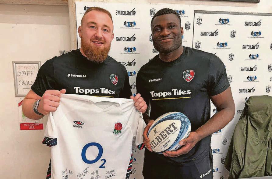 Tigers duo full of praise for city youth charity