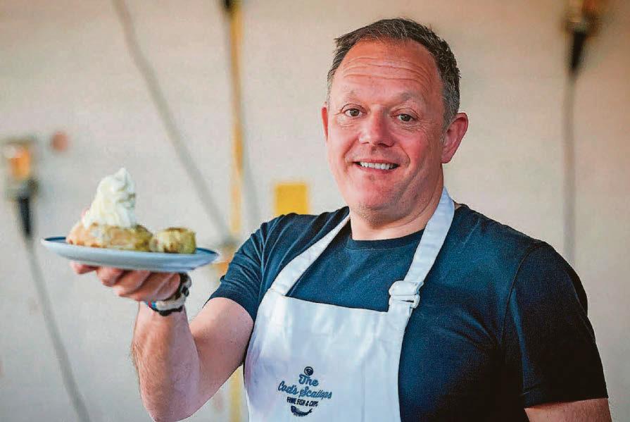 Chocolate eggs are better with batter, says chip shop boss