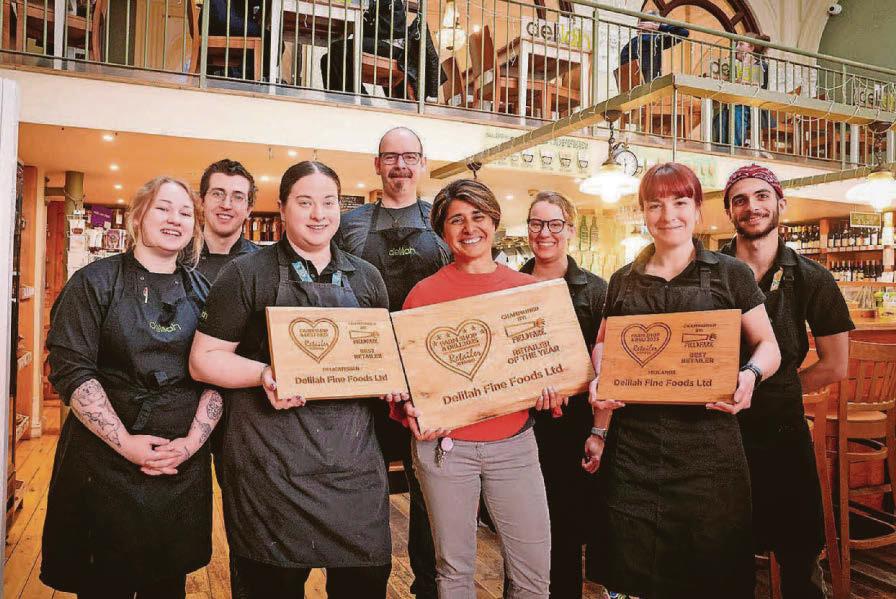 Delilah captivates food award judges