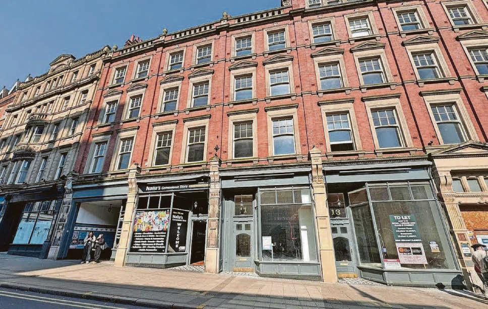 First shop to open in new-look row rapped for 'brash' approach