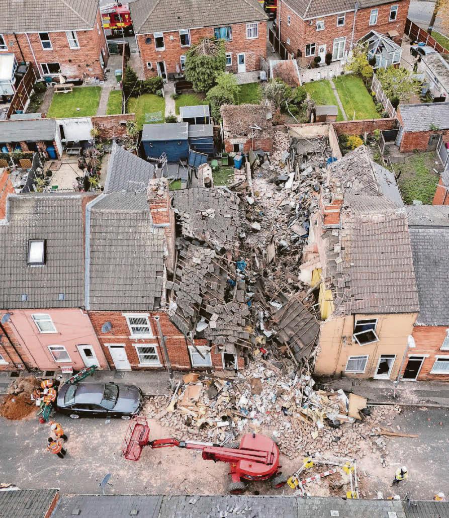 Blast homes set for demolition