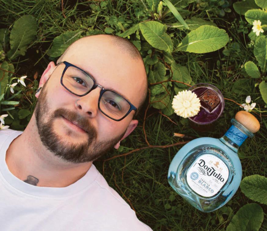 Nettles give mixologist Callum's alcohol-free cocktail extra sting