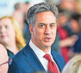 Miliband hits at Farage over net zero 'nonsense'