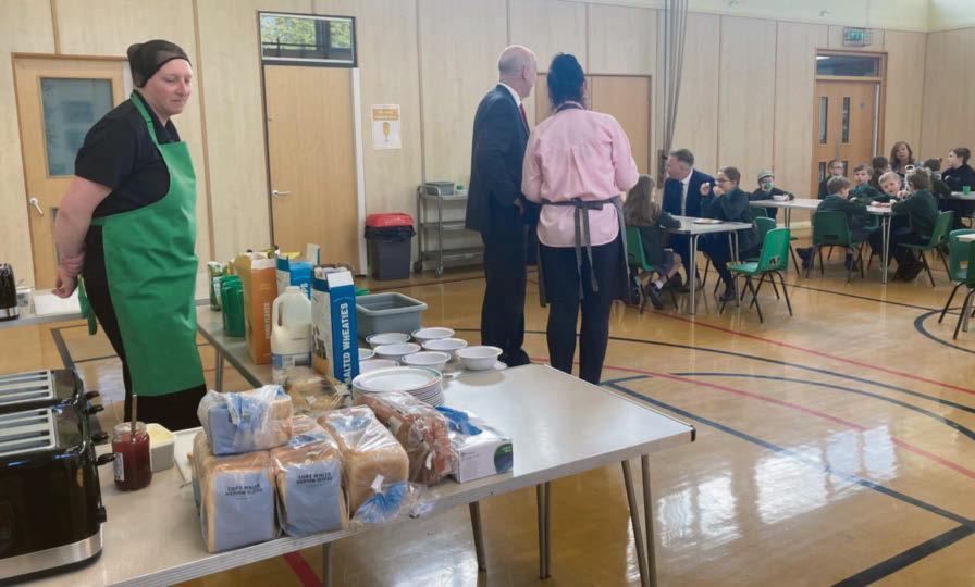 Head's 'close eye' on money for free breakfast club plan