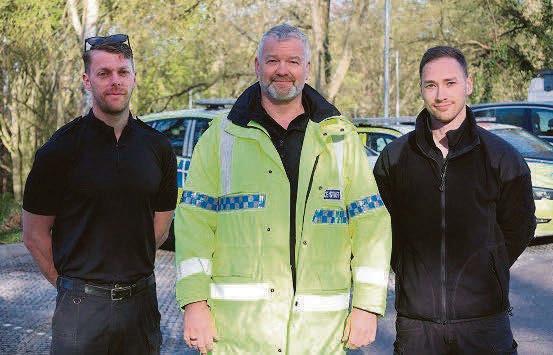 Police team's decisive action prevents a tragedy on the M1