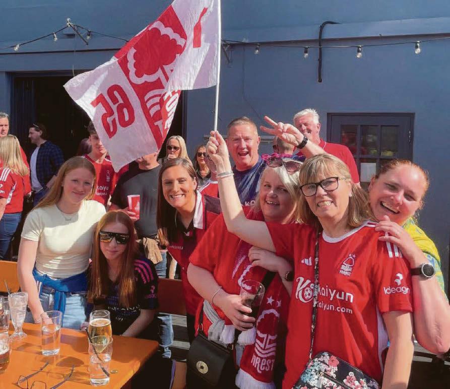 'I can't believe how far Forest have come... it's just good to be here'