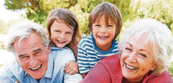 Grass is always greener at the grandparents'...