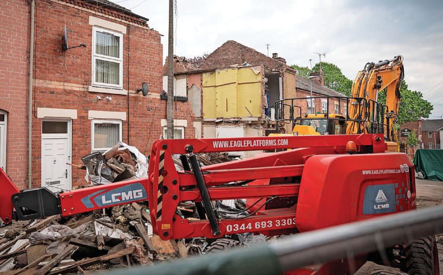 Demolition of even more houses 'can't be ruled out' after fatal explosion