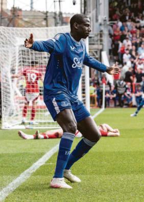 Three-year match bans for Everton fans who ran onto pitch