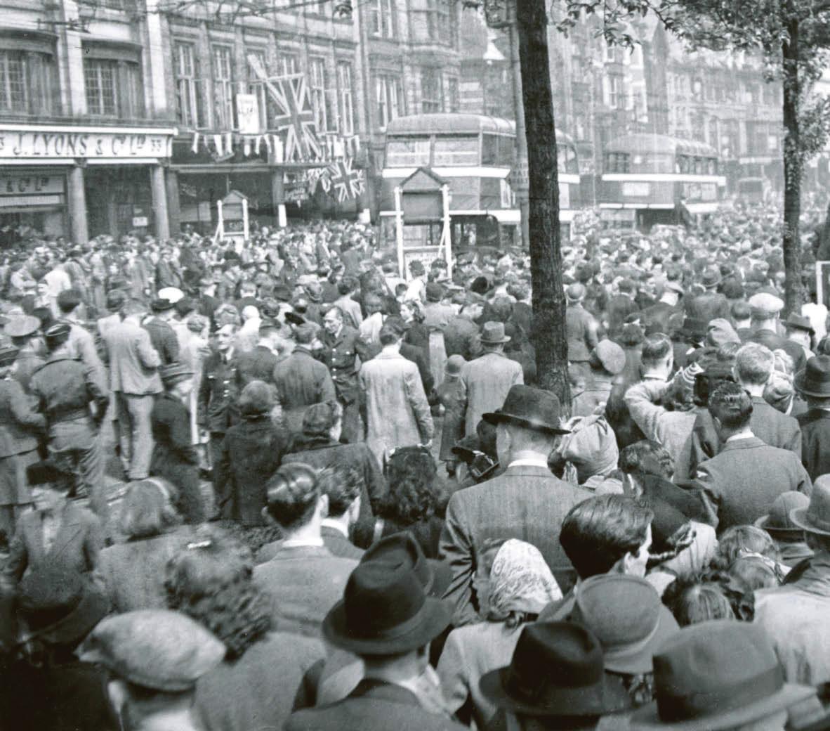 How our city celebrated the end of war in Europe