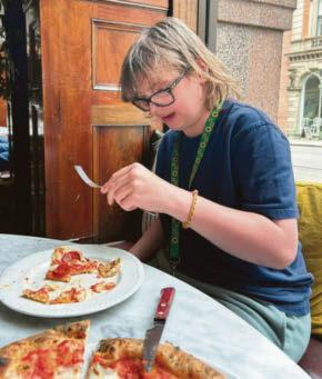 Mum of boy with a brain injury thanks staff at restaurant for treating him 'like a human'