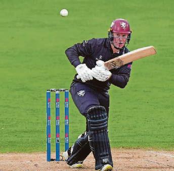 It's you, Rew ... first cap for batsman