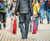 Sunny April enticed Brits into stores