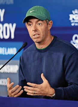 Numbers not a Major issue for Mcllroy