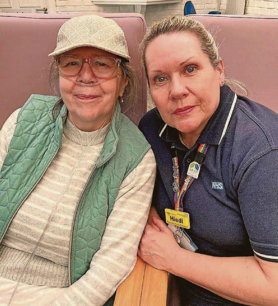 Caring and calm Hiedi ‘has lifted my life’ - patient