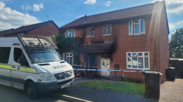 Arsonist set fire to bin, trapping woman inside burning home