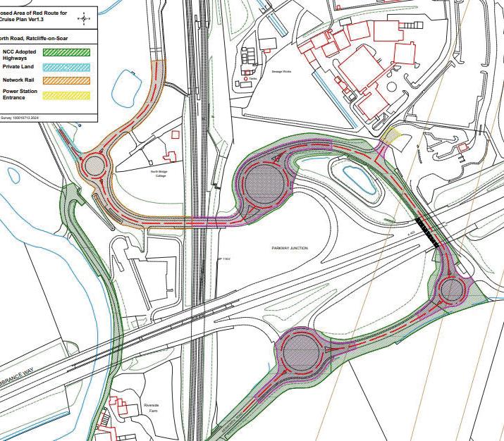 First red route to tackle car meets near power station