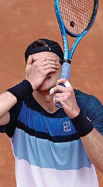 Draper runs out of road in Rome