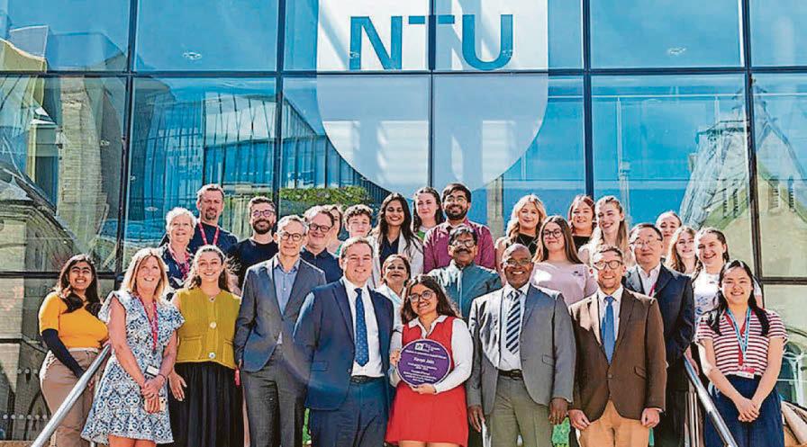 Kavya’s Purple Plaque pride