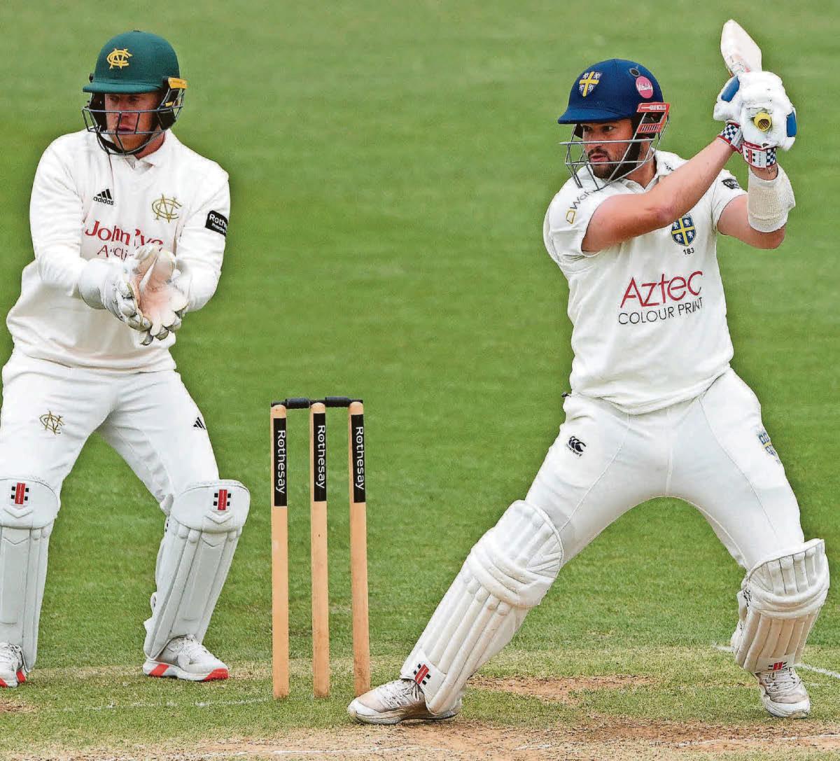 Record falls as Notts' total is overtaken