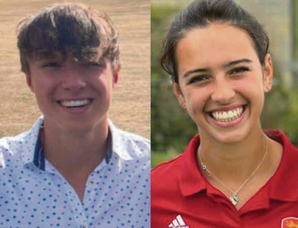 Degree tribute for Grace and Barnaby