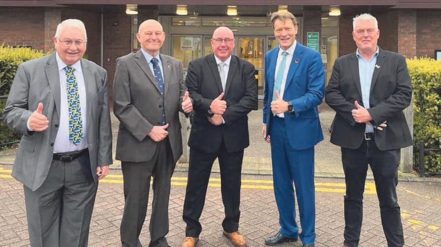 Reform's top team in charge of county council issues