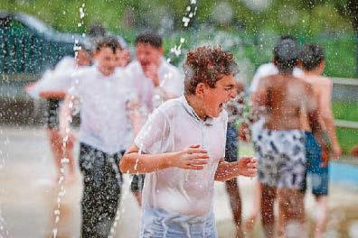 Absolutely splashing!