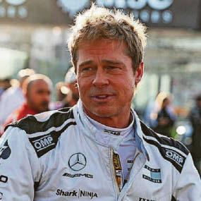 Brad Pitt impresses grid stars with movie