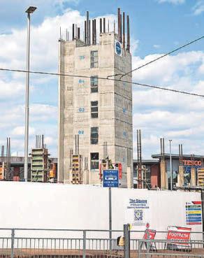 Town's skyline is hitting new heights