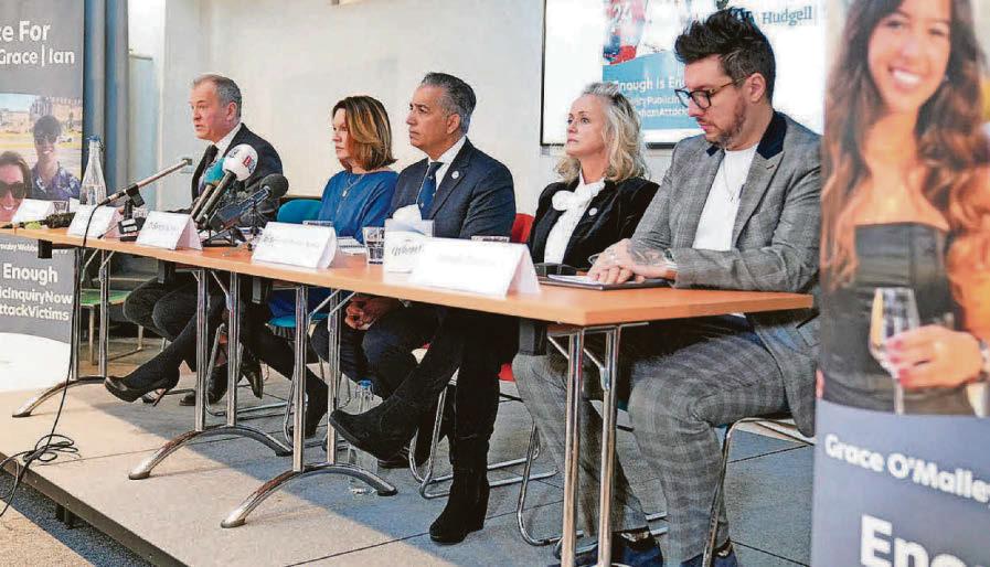 Attacks families vow to stand united with other stab victims