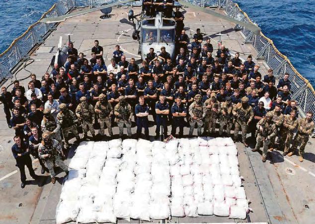 Navy nets huge drugs haul