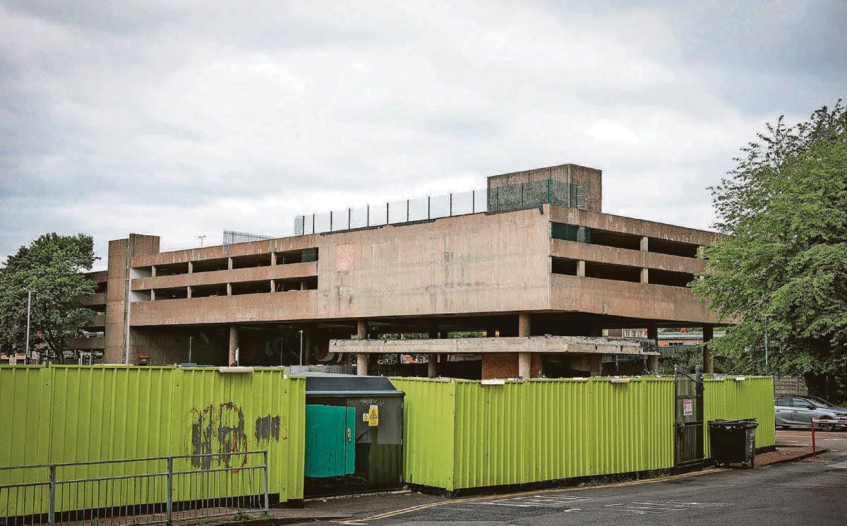 End is not quite nigh for unsightly car park