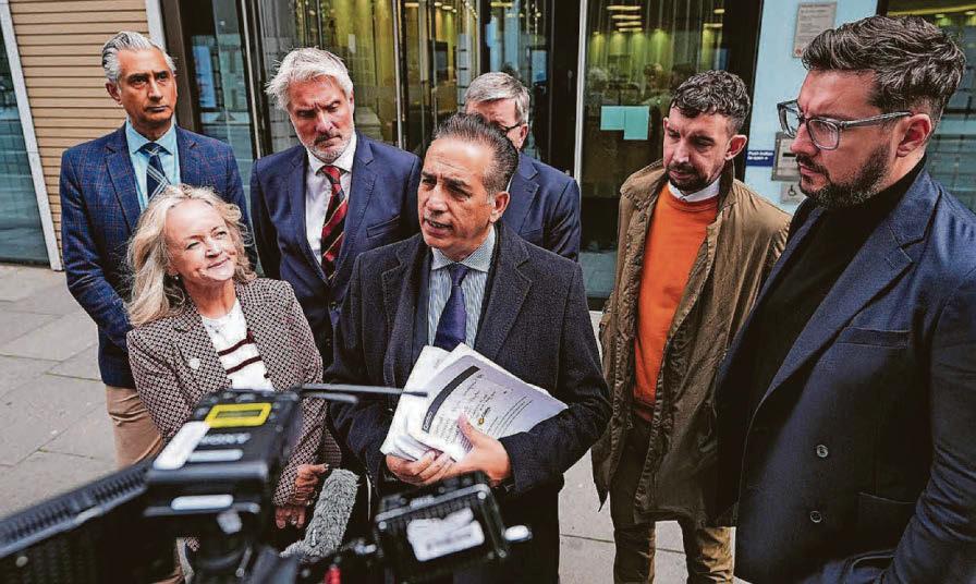 Name staff who treated Calocane, families urge