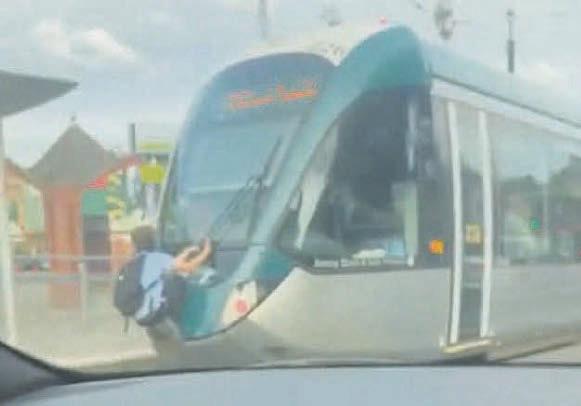 Plea to parents over 'tram surf' attention seekers