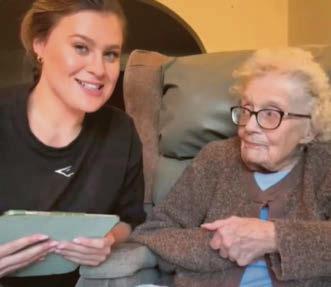 Tributes to 'nation's Nana' who became a Tik Tok star