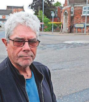 Bumpy roundabout is 'like being on a Goose Fair ride'