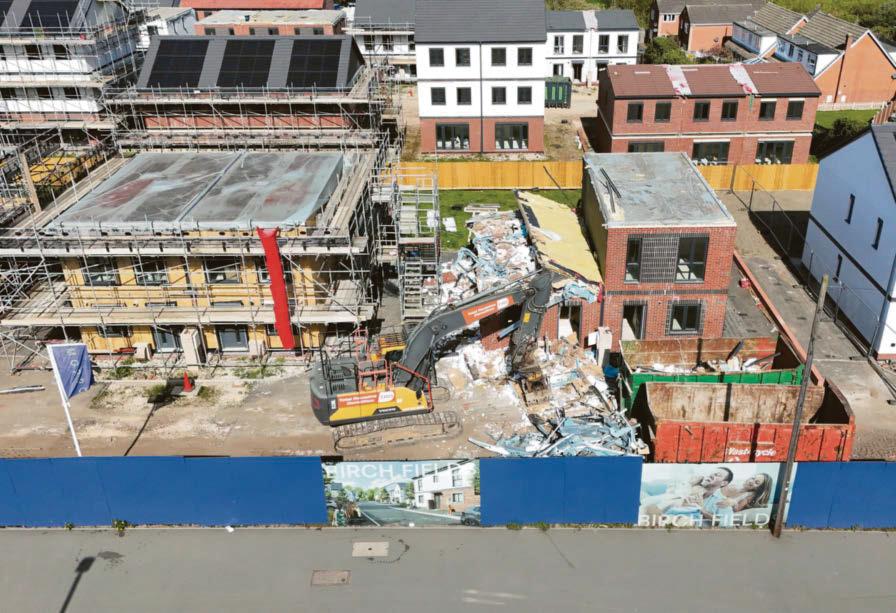 New homes left in limbo for a year are torn down