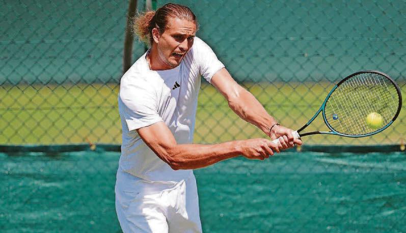 Zverev hits grass form at right time