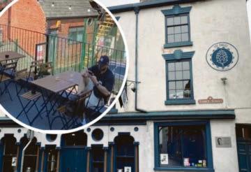 Up on the rooftop in the sun at one of city centre's most loved pubs