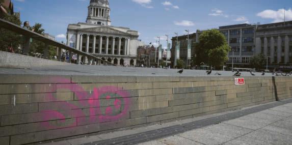 ...but city centre has seen better days