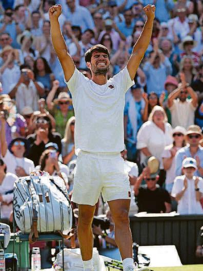 Fritz blitz keeps Carlos on course for a three-peat