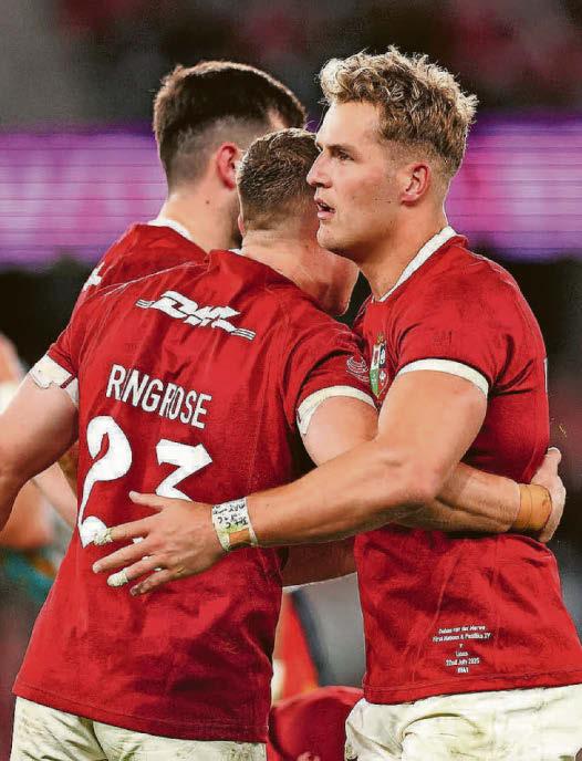 Battling Lions cling on to scrape a win