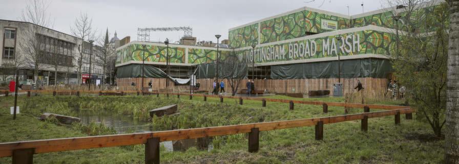 Broadmarsh demolition to prepare site for NHS centre
