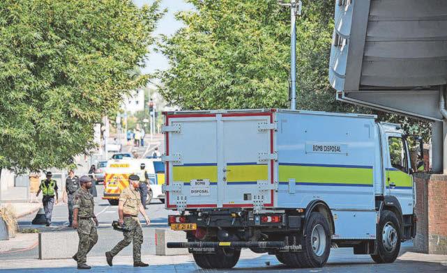City centre buildings evacuated after magnet fisher pulled object out of canal