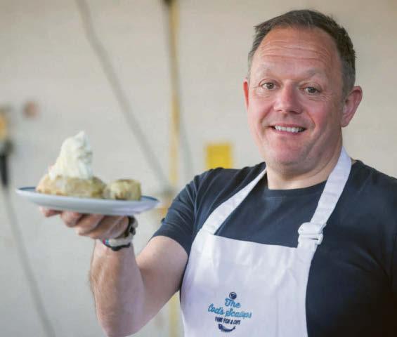 Chippies with oysters, chocolate and wine!
