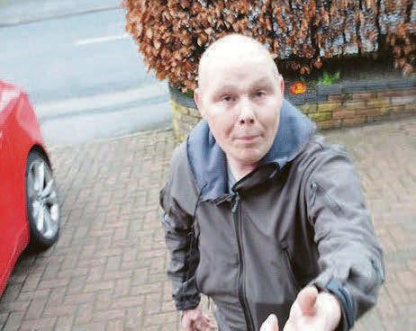 Burglar disturbed couple – then smashed up their car