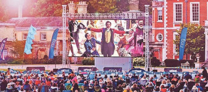 Take your seat for movies in the park