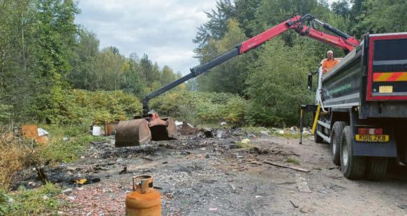 Huge clean-up on 'industrial-scale' Sherwood Forest tip