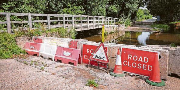 Reopen the ford, say residents besieged by fast traffic chaos