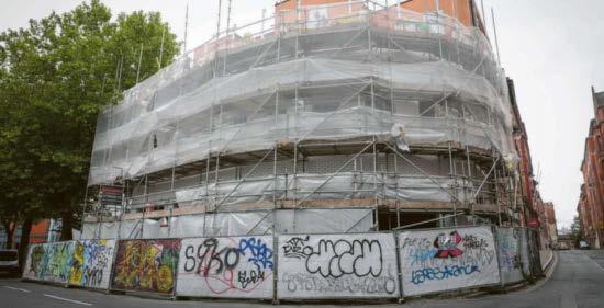 Plans for bar at new curved building